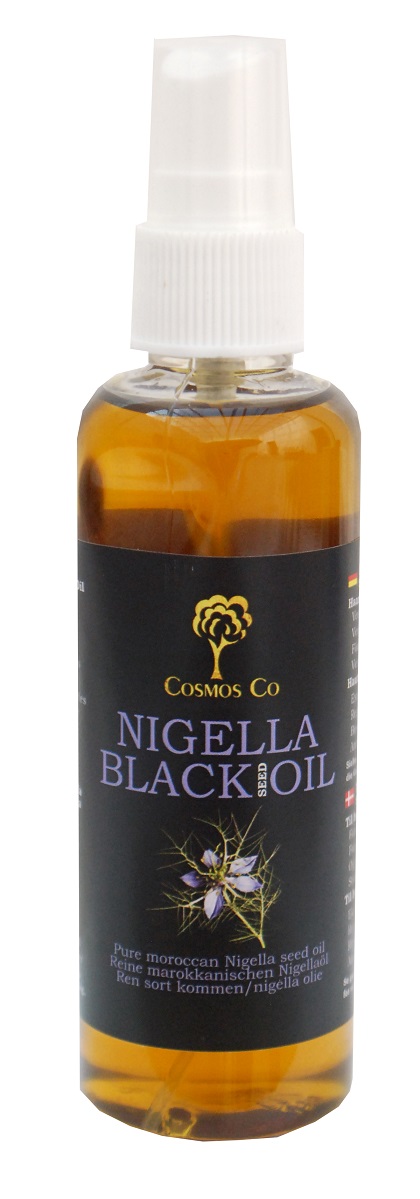 Cosmos-Co-Nigella-olie-öl-sortkommenolie-schwarzkümmelöl